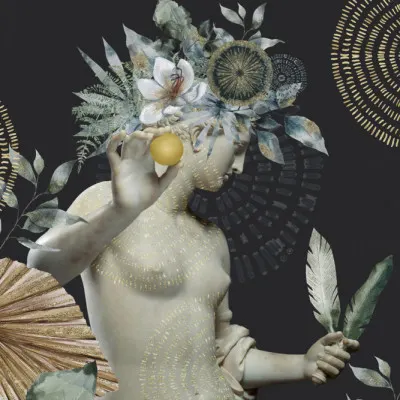 Tribute To the Delicate Strength of Women I, wall art by Andrea Haase