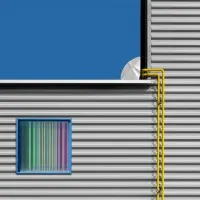Colorful Window Blue Sky, wall art by Alfonso Novillo