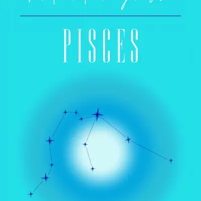 Celestial Pisces Constellation, wall art by Amélie
