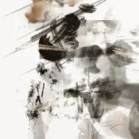 Expressive Abstract Strokes, wall art by Pictufy Studio II