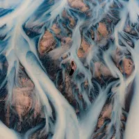 Braided Glacial Rivers, wall art by Valentinos Loucaides