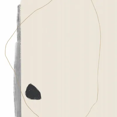 Minimalist Whispers, wall art by uplusmestudio