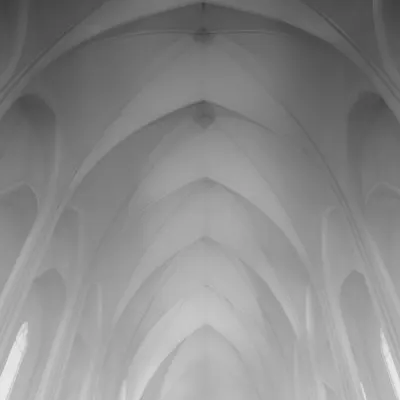 Soaring Gothic Arches, wall art by Lynn Grant