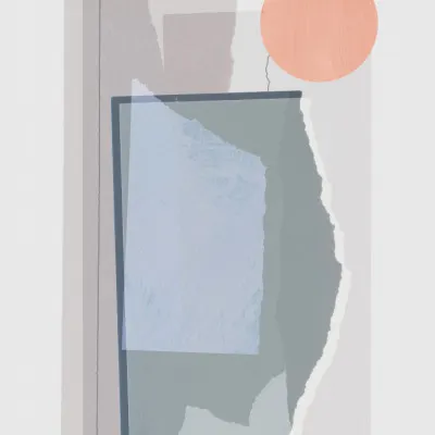 Pieces 10B, wall art by Mareike Böhmer
