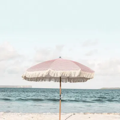 Pink Umbrella, wall art by Kathrin Pienaar