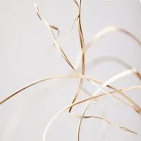 Delicate Golden Curves, wall art by Pictufy Studio III