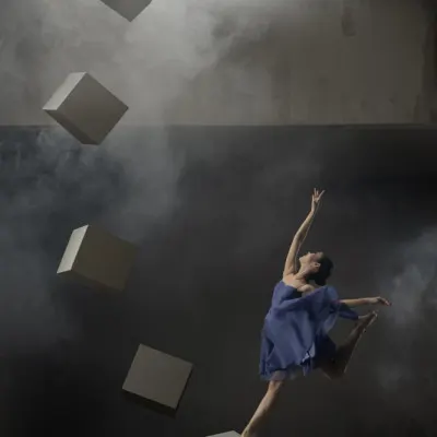 The Messy stairs, wall art by Sita Gramich