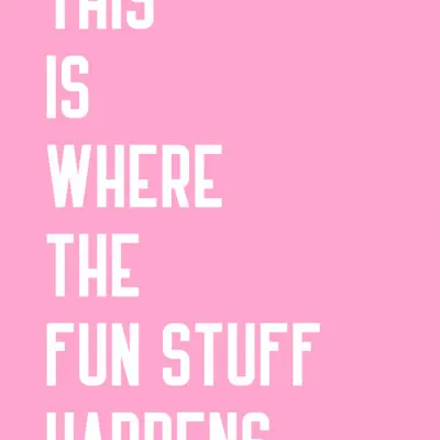 Fun Zone Awaits, wall art by Athene Fritsch