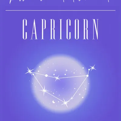 Passionate Determined Capricorn, wall art by Amélie