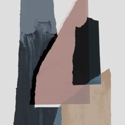 Pieces 2, wall art by Mareike Böhmer