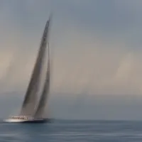 Sailing Speed Blur, wall art by Tamara Brnelić