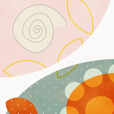 Friendly Colors Hilma 4, wall art by Ana Rut Bre