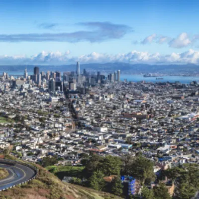 San Francisco Bay View, wall art by Jois Domont ( J.L.G.)