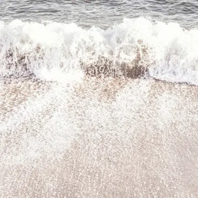 Serene Beach Wash, wall art by Pictufy Studio III