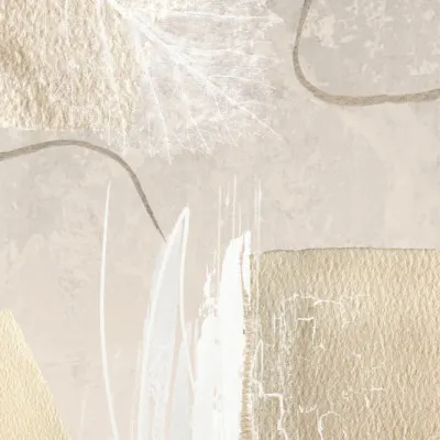 Soft Neutral Abstract, wall art by Sally Ann Moss