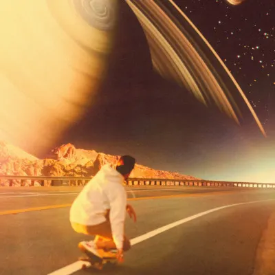 Space Sk8er, wall art by Taudalpoi