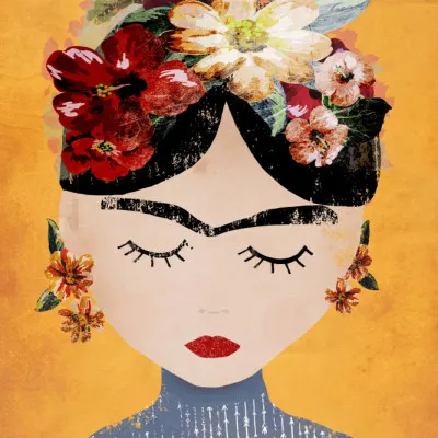 Floral Serenity, wall art by Treechild