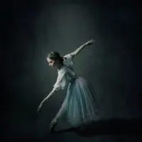 Graceful Ballet Dancer, wall art by Moein Hasheminasab