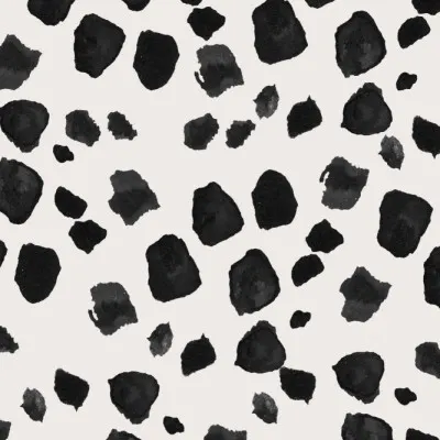 Organic Black Spots, wall art by Sally Ann Moss
