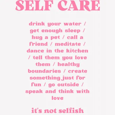 Essentials of Caring, wall art by Athene Fritsch