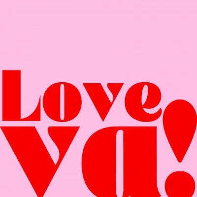 Boldly Loving You, wall art by Athene Fritsch