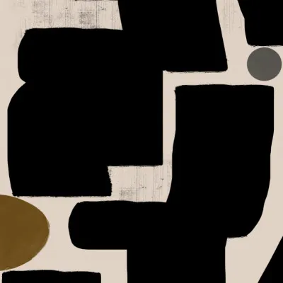 Shapes in Harmony, wall art by THE MIUUS STUDIO