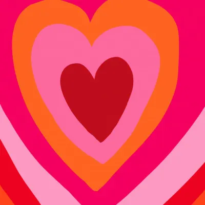 Heart Layers Harmony, wall art by Athene Fritsch