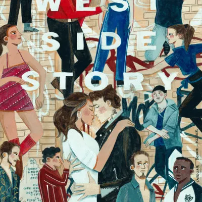 West Side Story, wall art by Caroline Bonne Müller