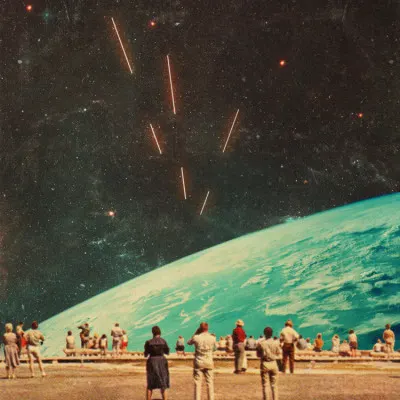 The Others, wall art by Frank Moth