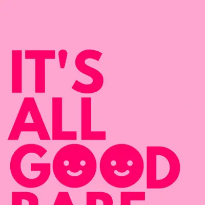 Pink Cheer Vibes, wall art by Athene Fritsch
