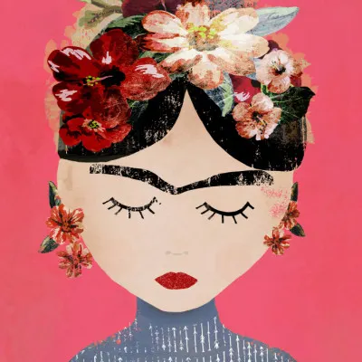 Floral Serenity, wall art by Treechild