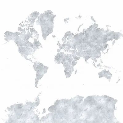 Textured World Map, wall art by Rosana Laiz Blursbyai