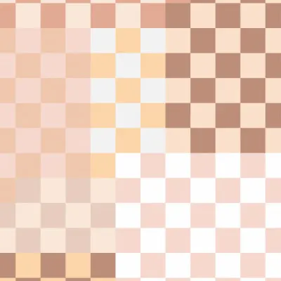 Diverse Skin Tones Pattern, wall art by Elena Ristova