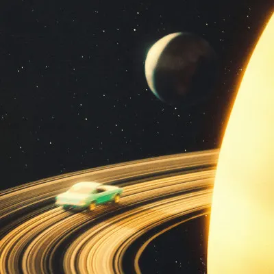 Saturn Highway, wall art by Taudalpoi
