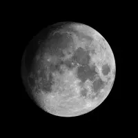 Bright Lunar Orb, wall art by David Dayag