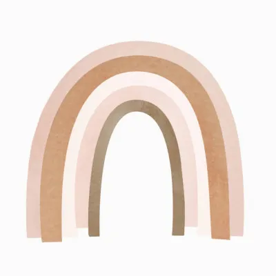 Little Rainbow, wall art by Kathrin Pienaar