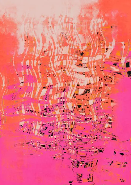 Vibrant Waves, wall art by Treechild