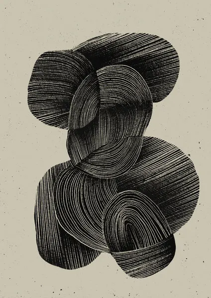 Fluid Echoes, wall art by Treechild