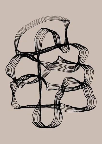 Ethereal Lines, wall art by Treechild