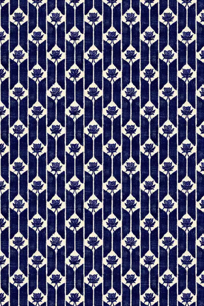 Lotus Harmony Pattern, wall art by Treechild