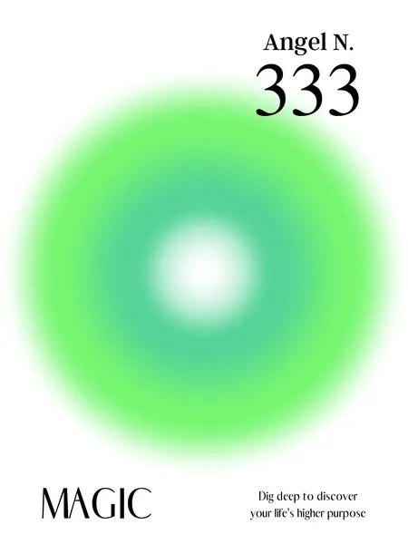 Angel Number 333, wall art by Amélie