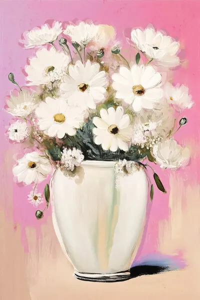 Petals in Pink Hue, wall art by Treechild