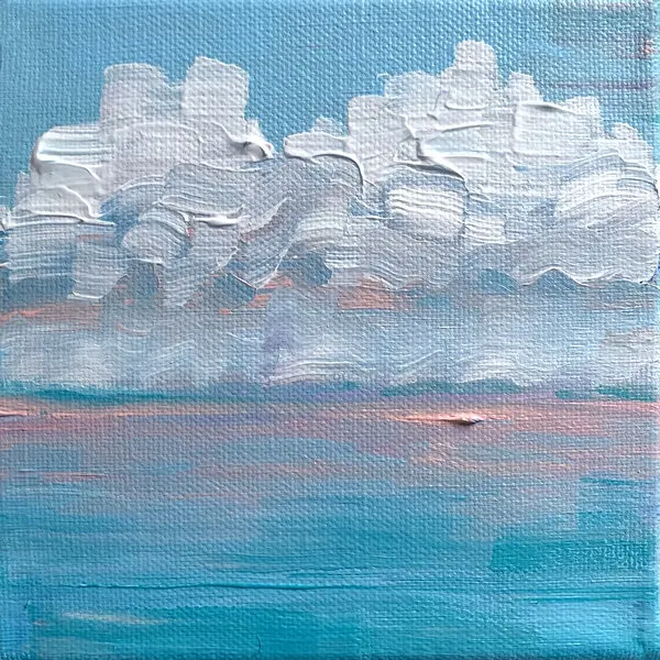 Serene Ocean Clouds, wall art by Pauline Wegman | Key and Sea Creative