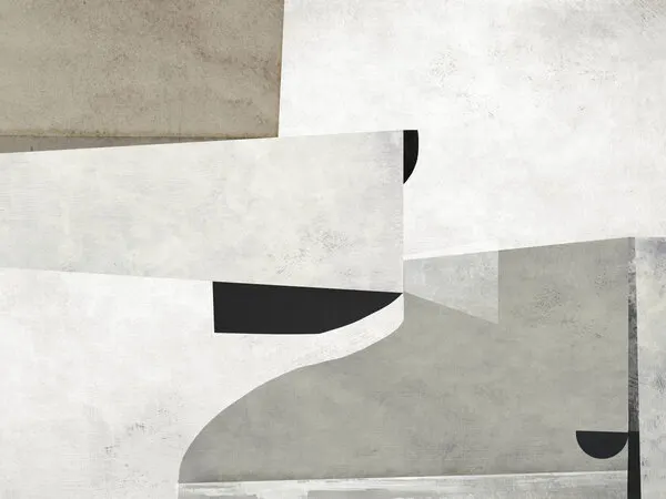 Priory, wall art by Dan Hobday
