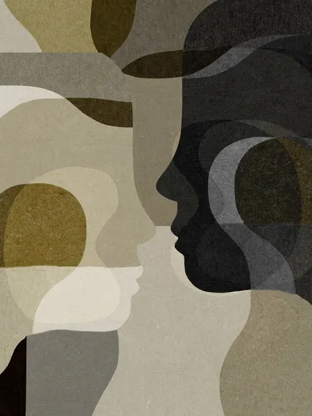 Emerging, wall art by Dan Hobday