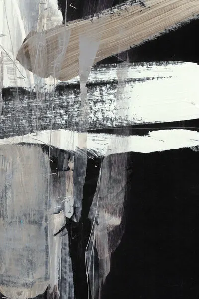 Falling, wall art by Dan Hobday