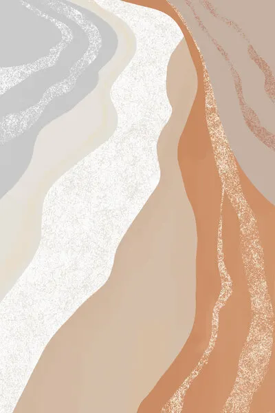 Organic Desert Waves, wall art by Melloi Art Prints