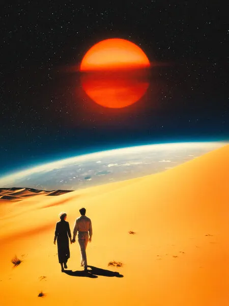 Cosmic Connection, wall art by Taudalpoi