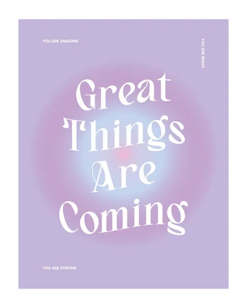 Great Things Aura, wall art by KsanaKalpa