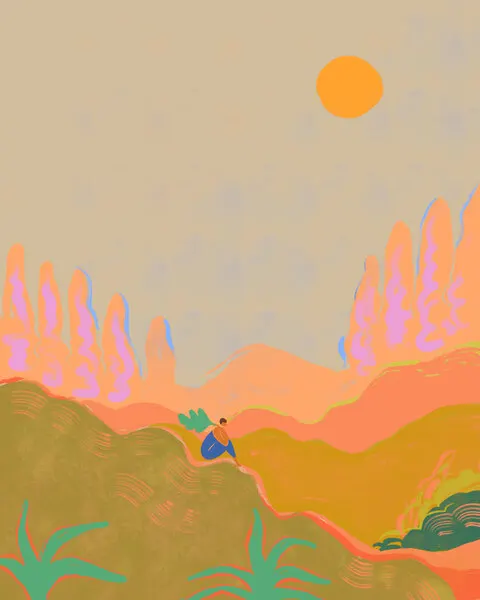 Wide Open Spaces, wall art by Arty Guava
